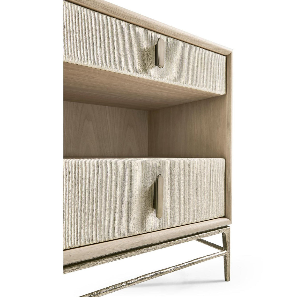 Clapotis Danish Cord Narrow Nightstand