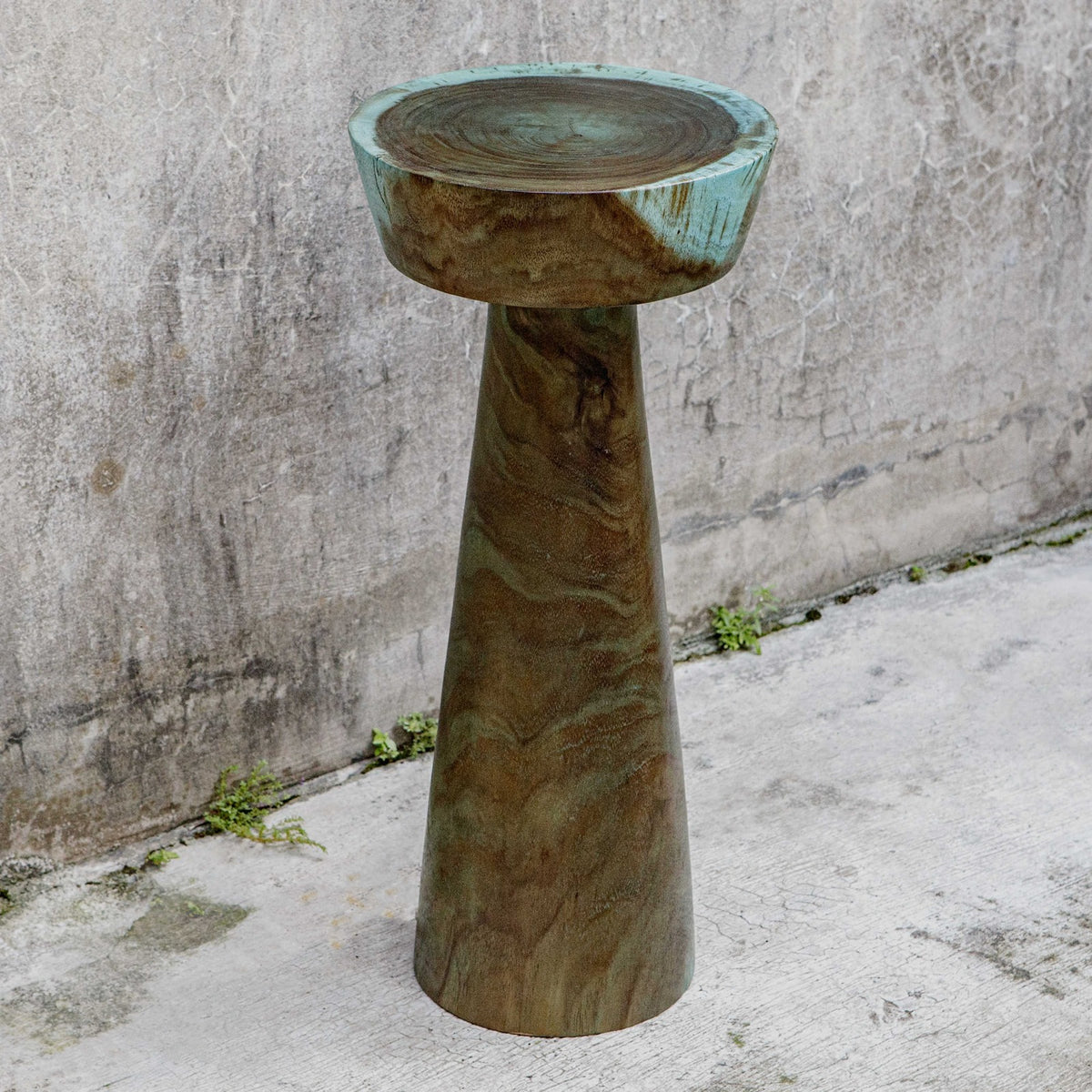 Mano Drink Table – Blue-Green