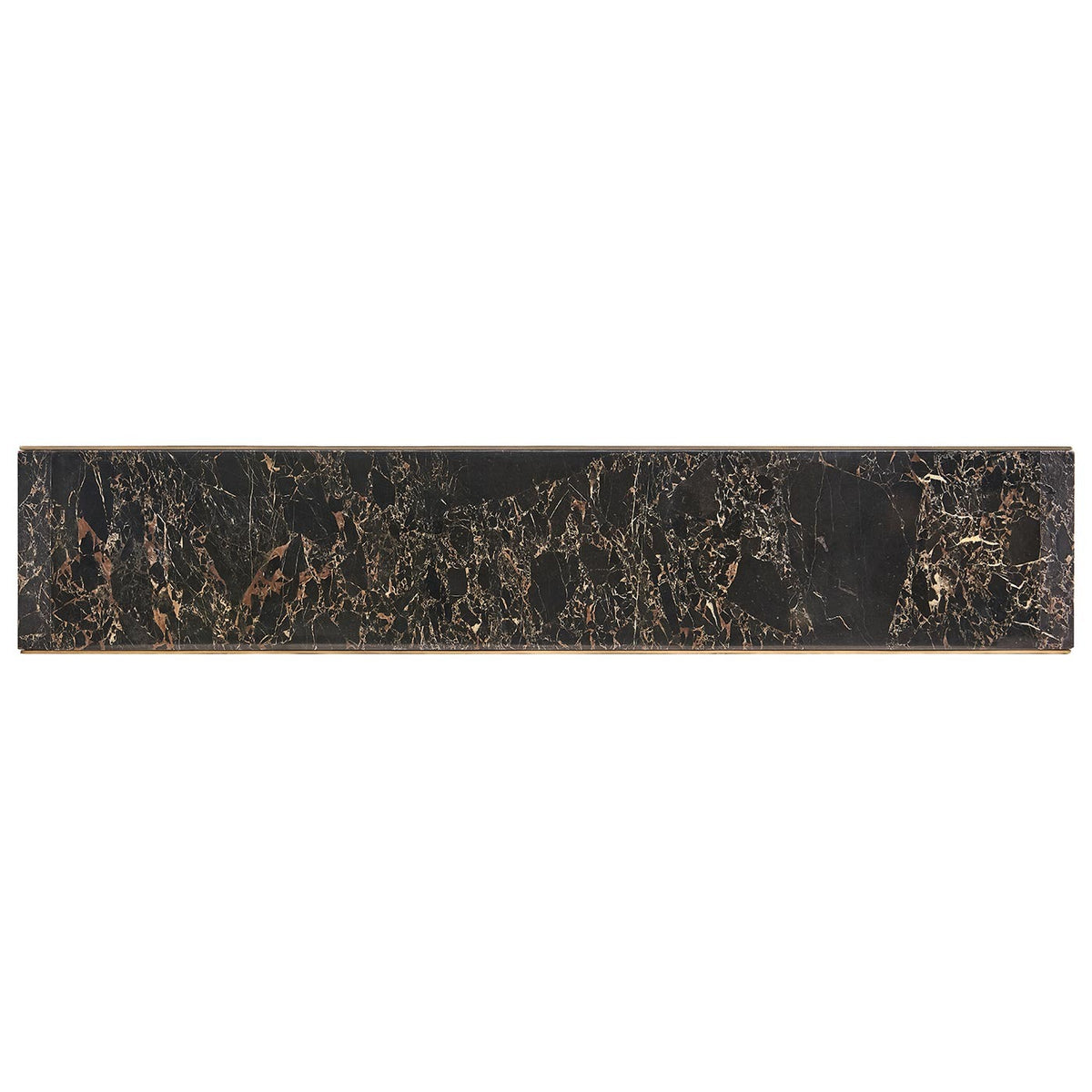 Nova Marble and Brass Console Table