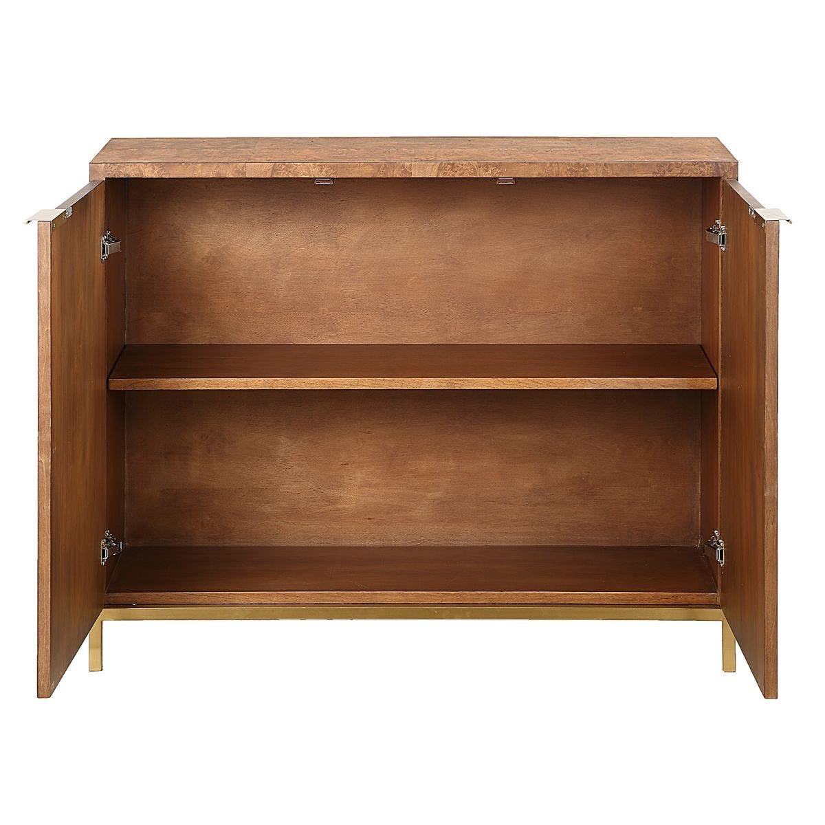 Jethro Burl 2 Door Cabinet
