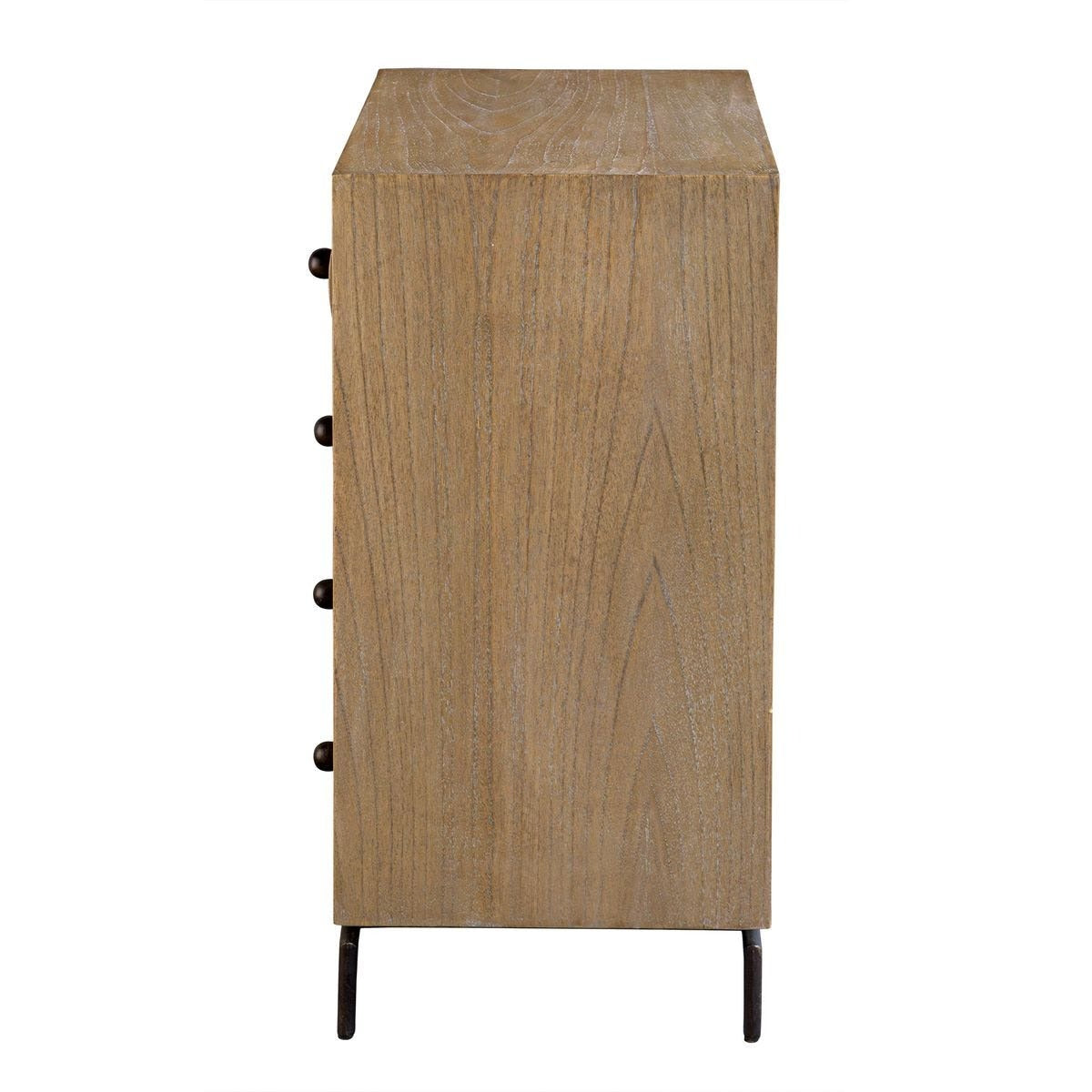 Millard Curved Four Drawer Chest