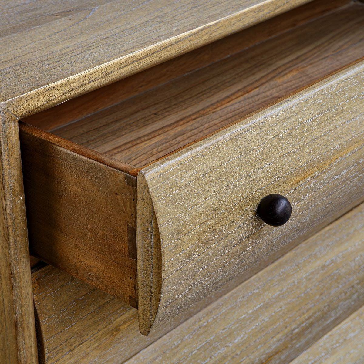 Millard Curved Four Drawer Chest