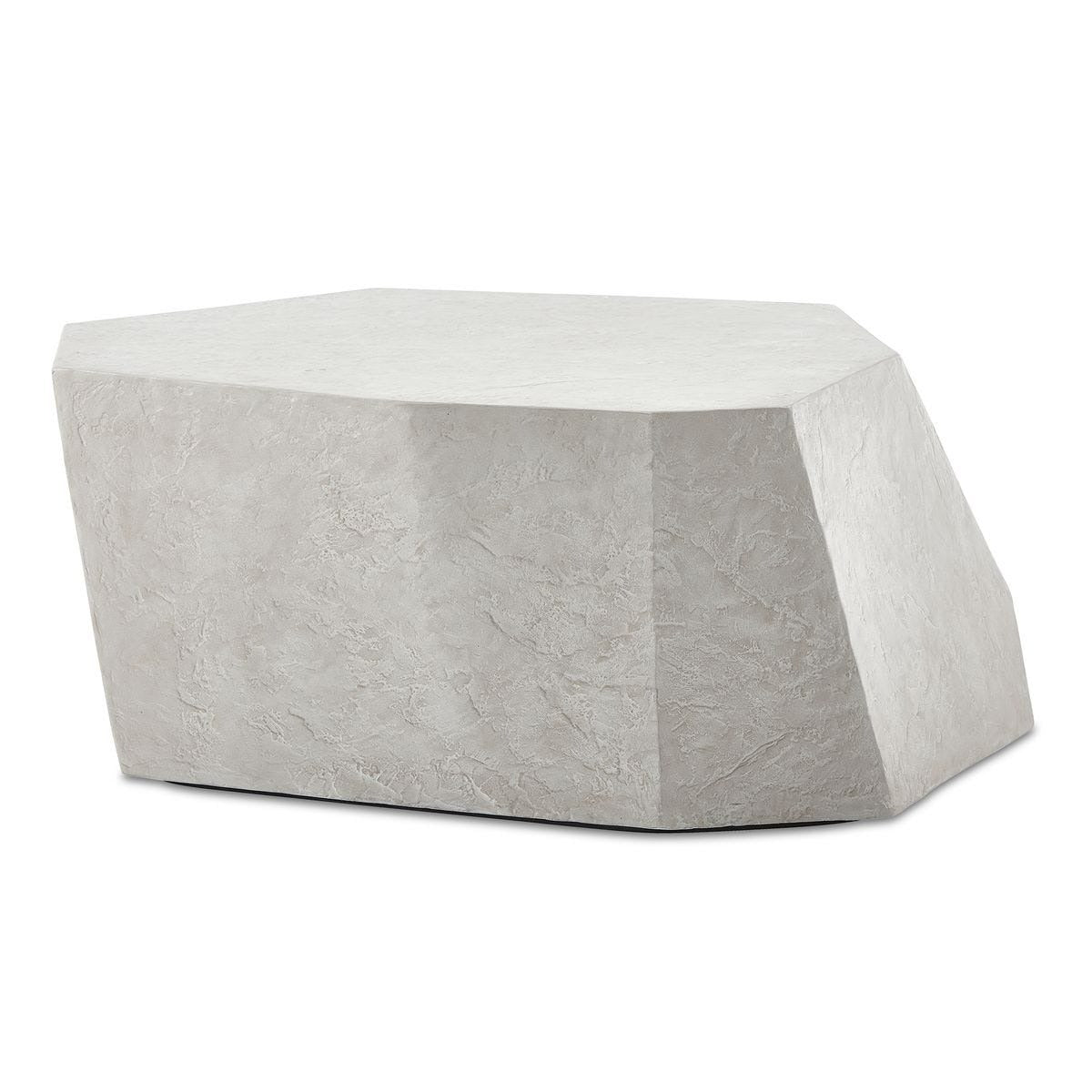 Parra Limestone Outdoor Coffee Table