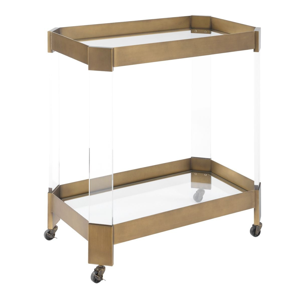 Giselle Bronze Bar Cart