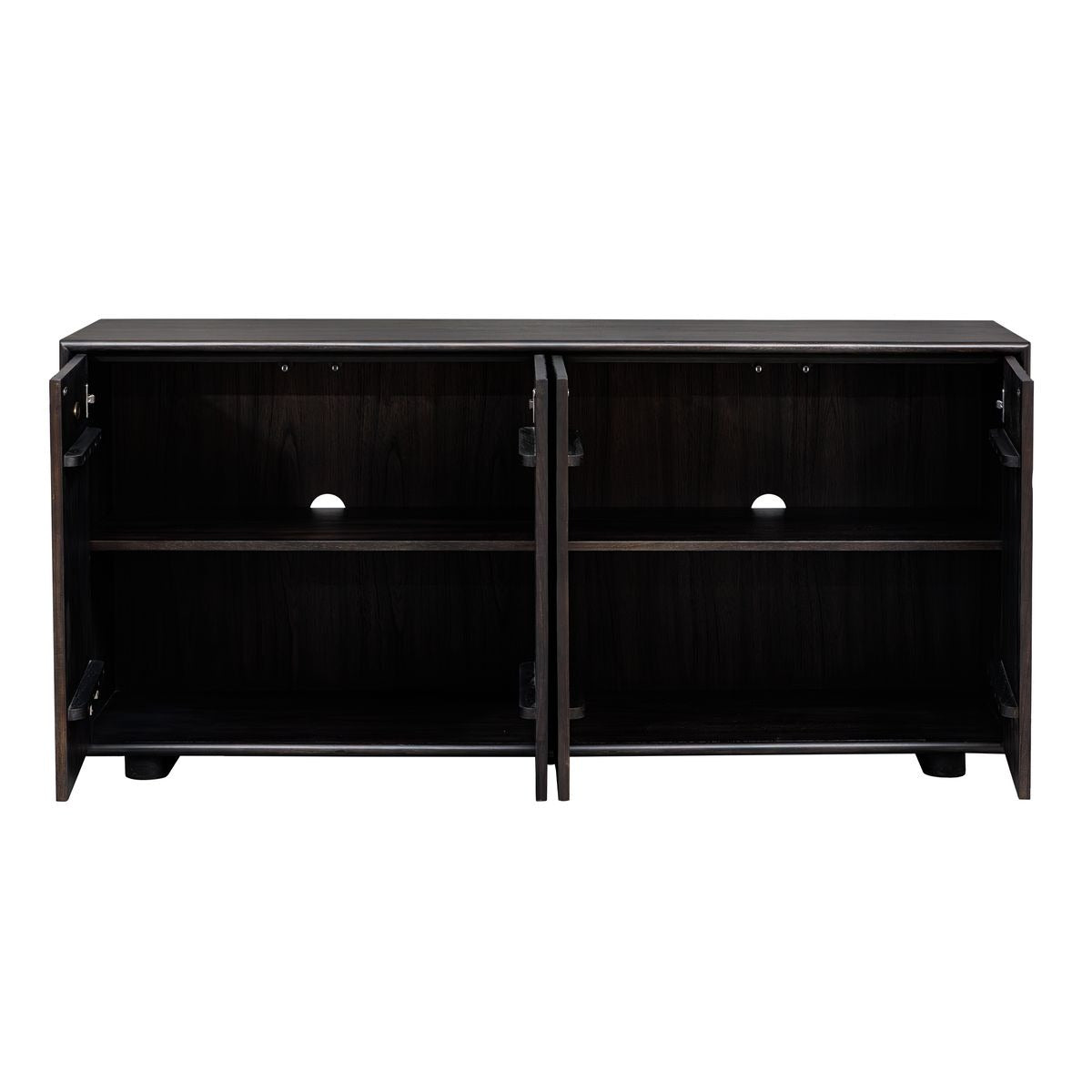 Stevenson Chiseled 4 Door Cabinet