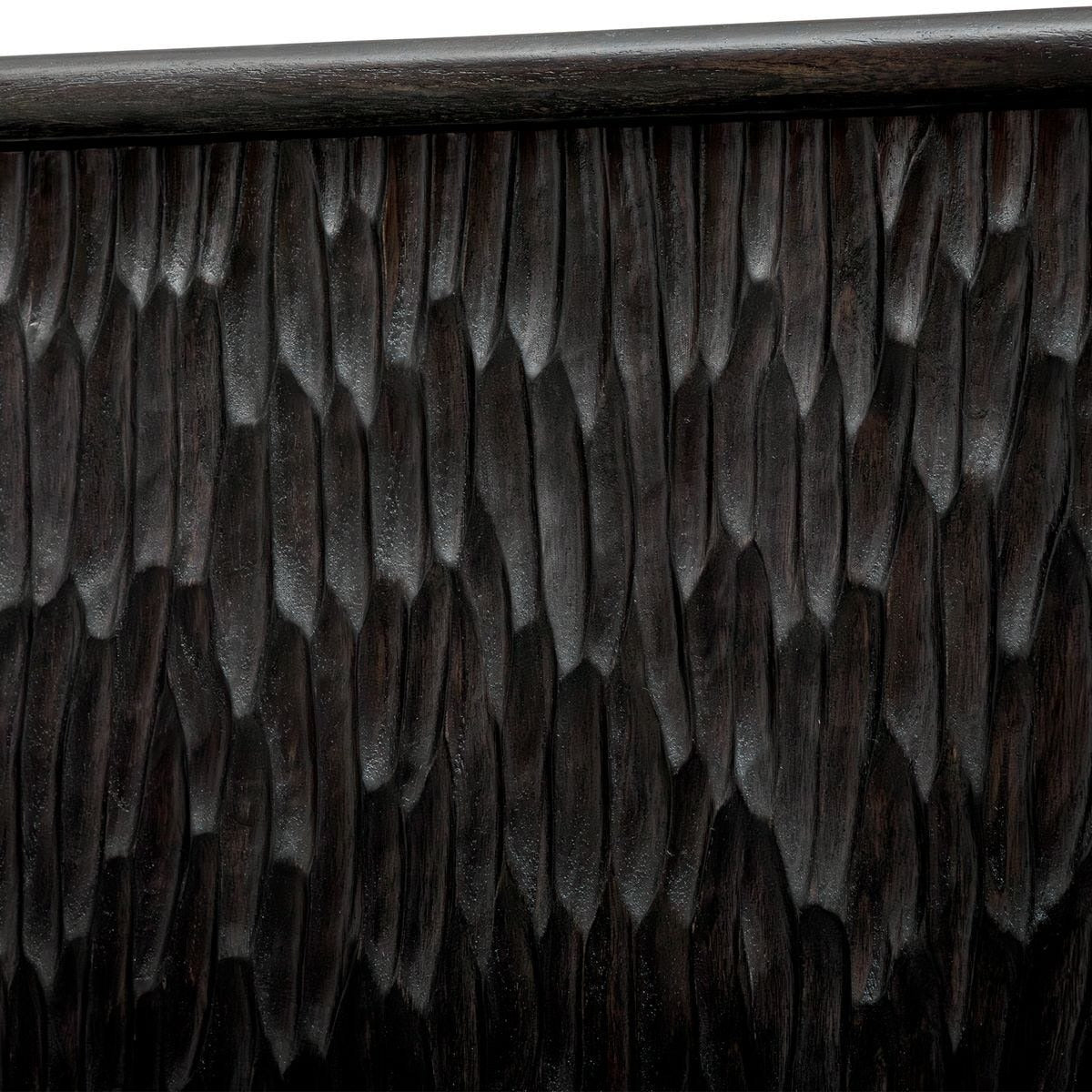 Stevenson Chiseled 4 Door Cabinet