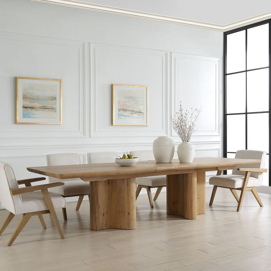 Cecelia Oak Extending Dining Table – 244–305cm