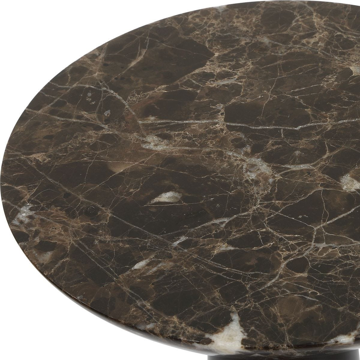 Hastings Accent Table – Brown Marble
