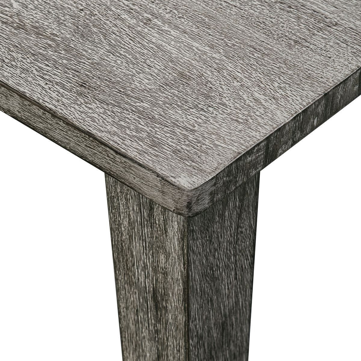 Forsyth Indoor-Outdoor Dining Table – Dark Grey, 233 cm