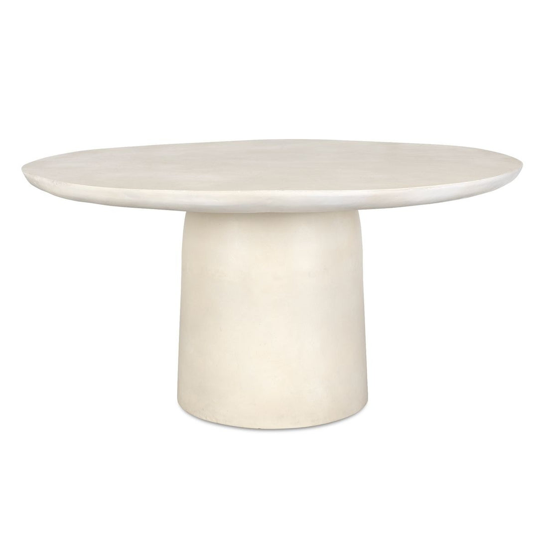 Madrone Indoor-Outdoor Dining Table – Warm White, 152cm