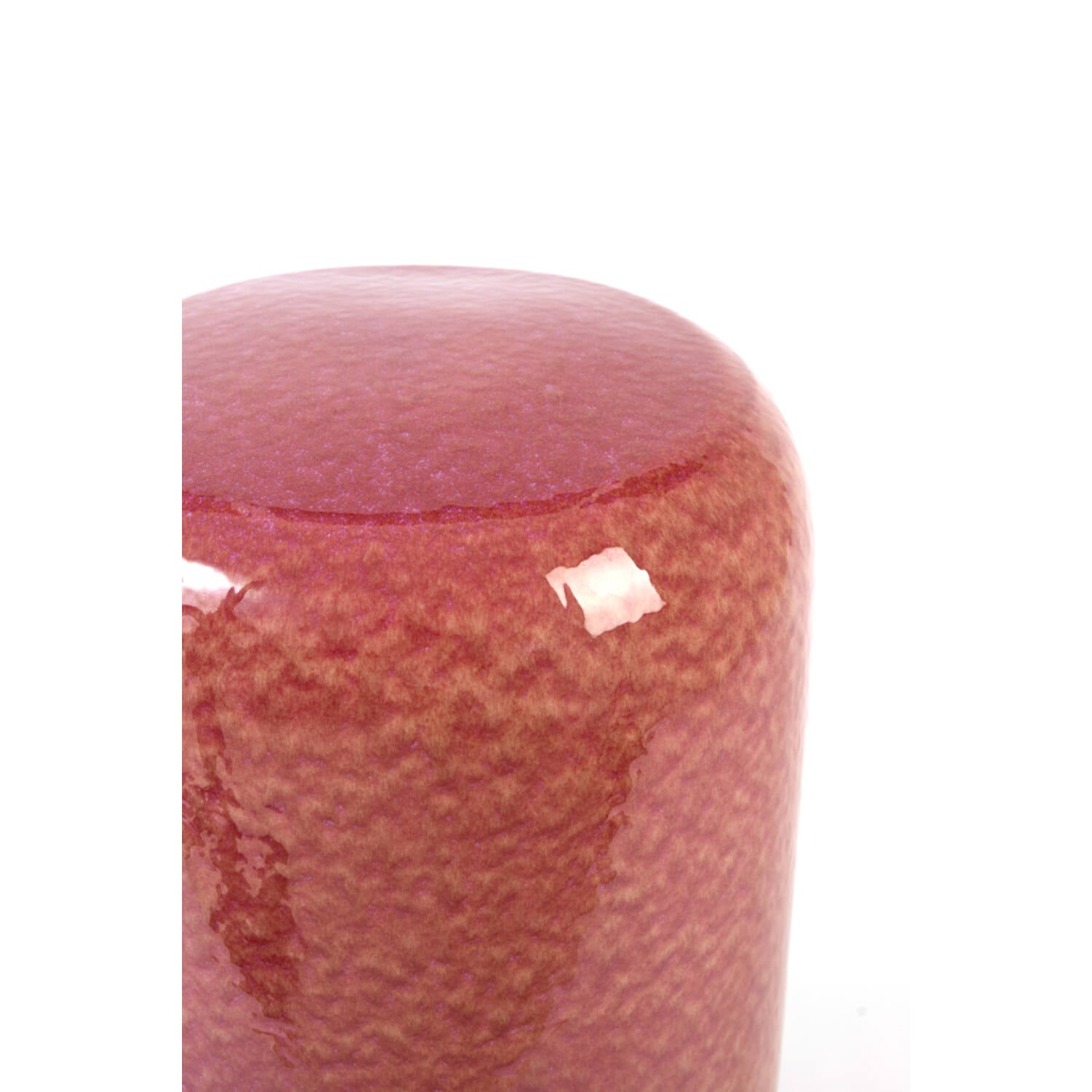 Franca Ceramic Side Table – Dusky Pink