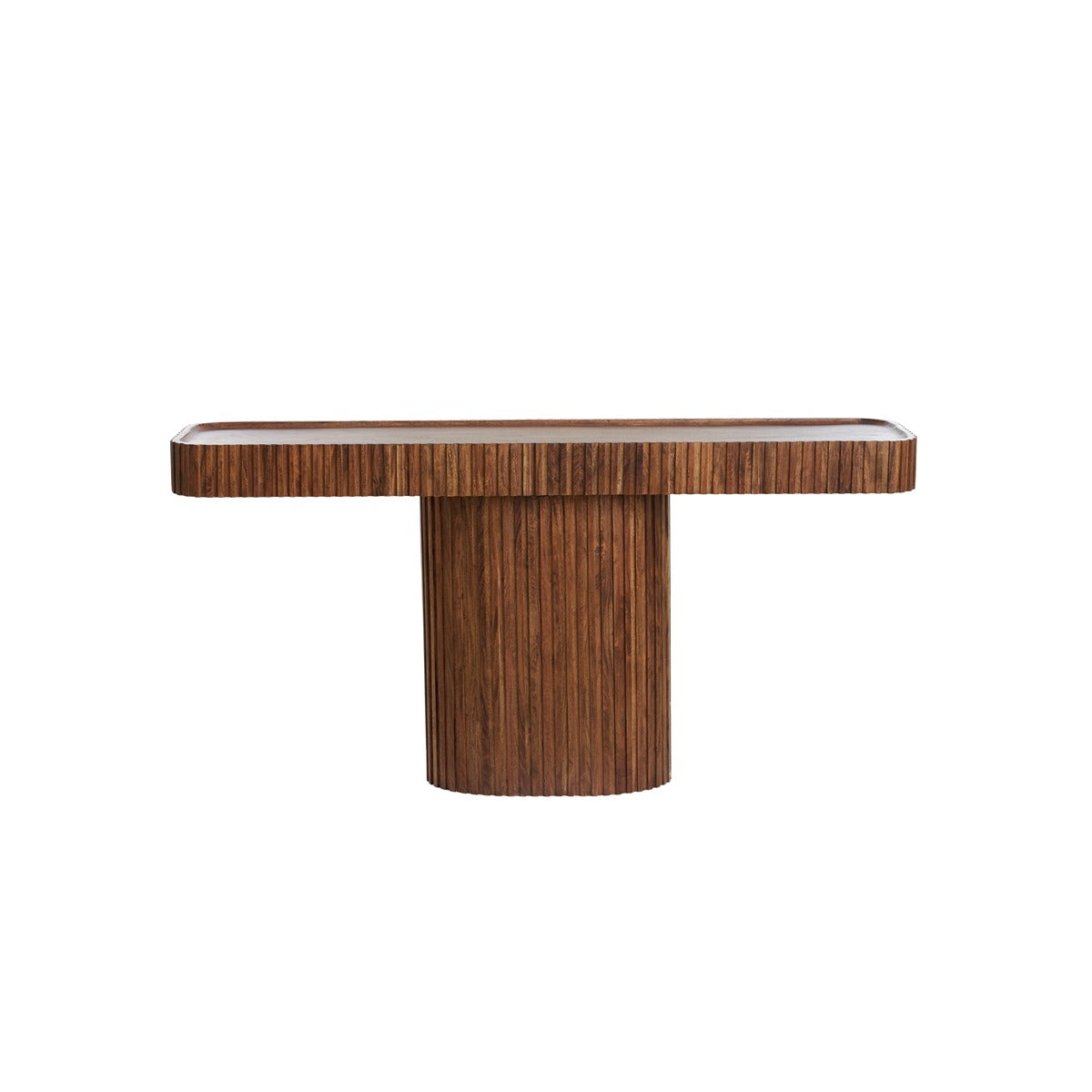 Kioto acacia wood console table brown