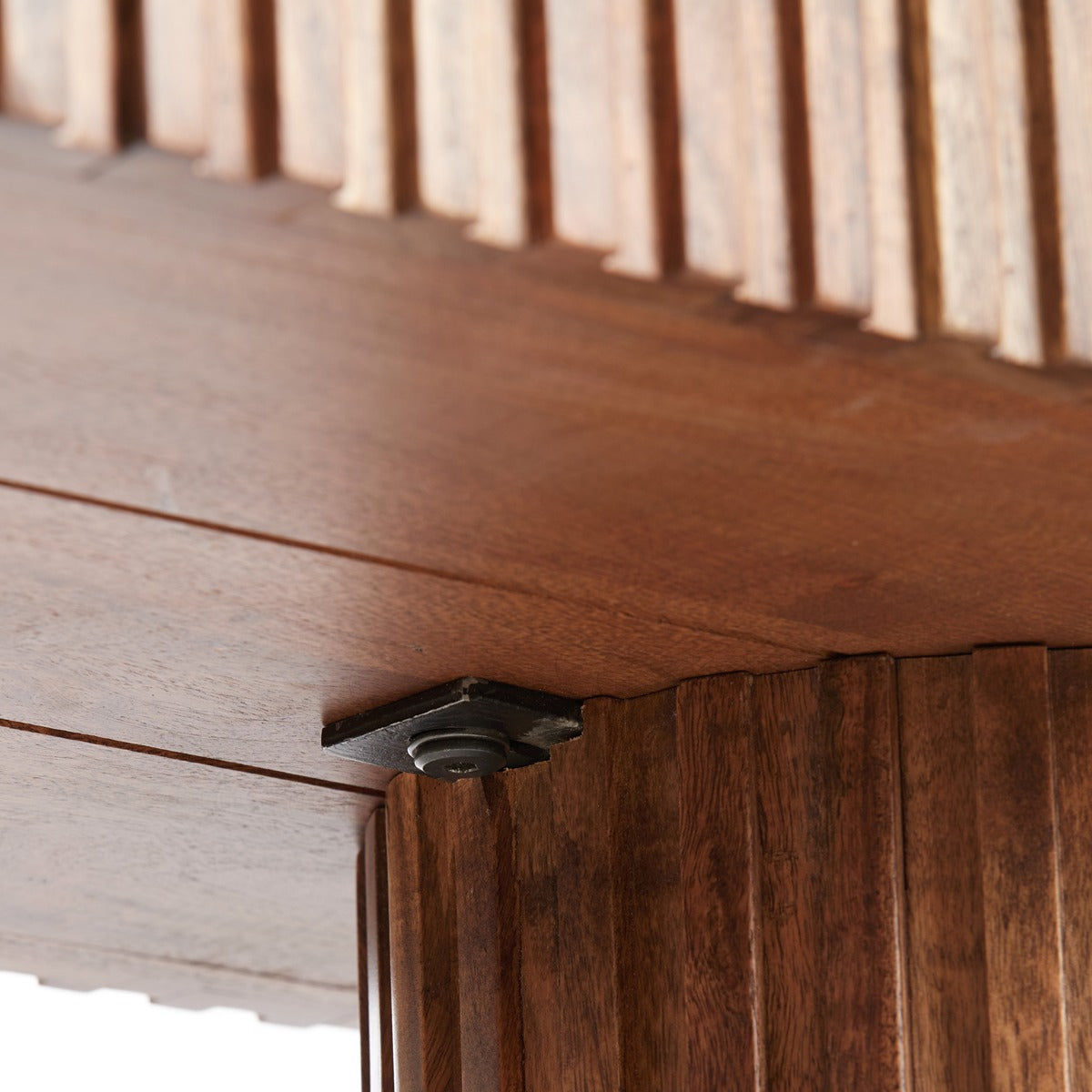 Kioto acacia console table brown