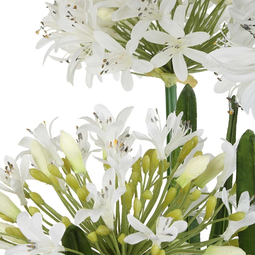 Purity Agapanthus Centrepiece