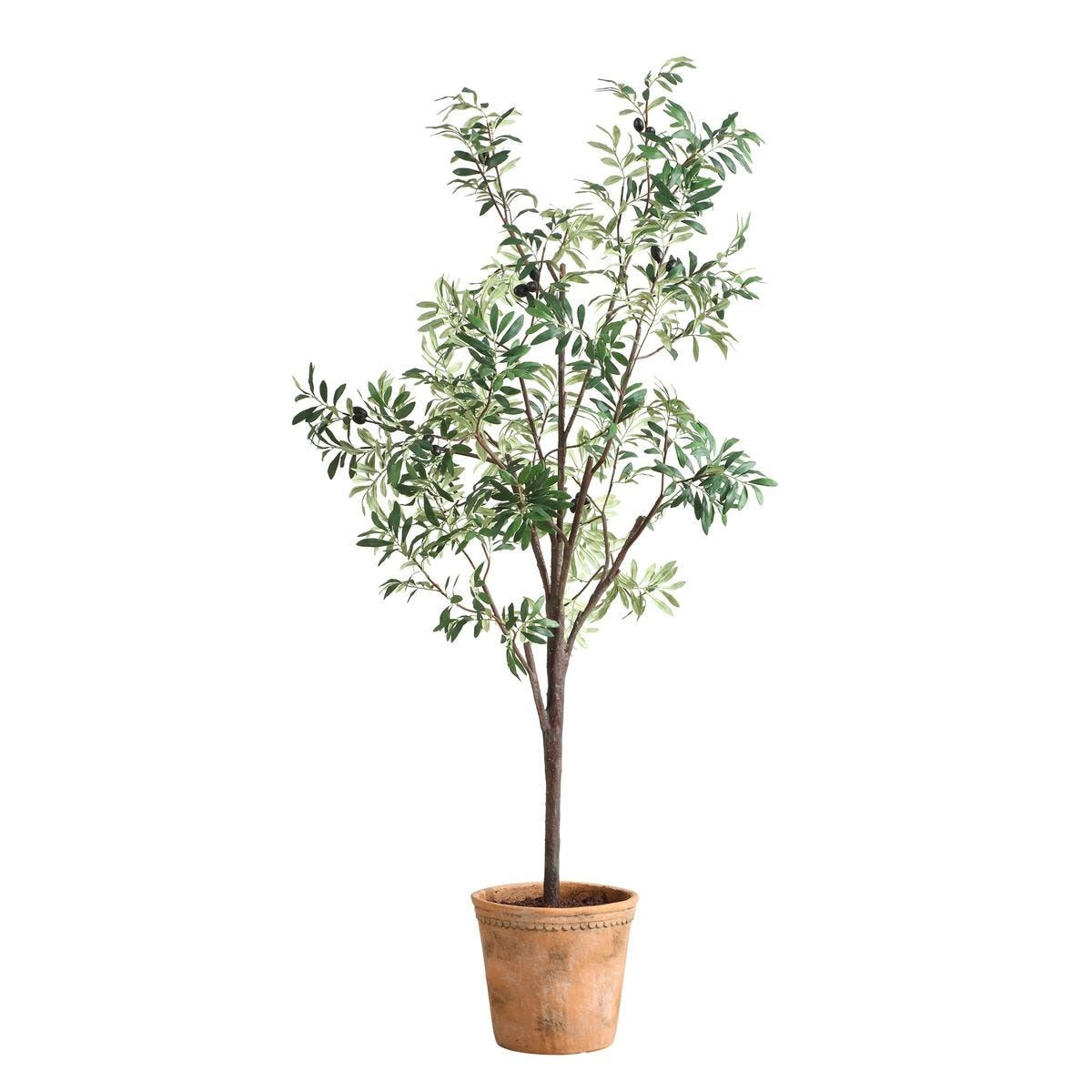 Olea Artificial Potted Olive Tree