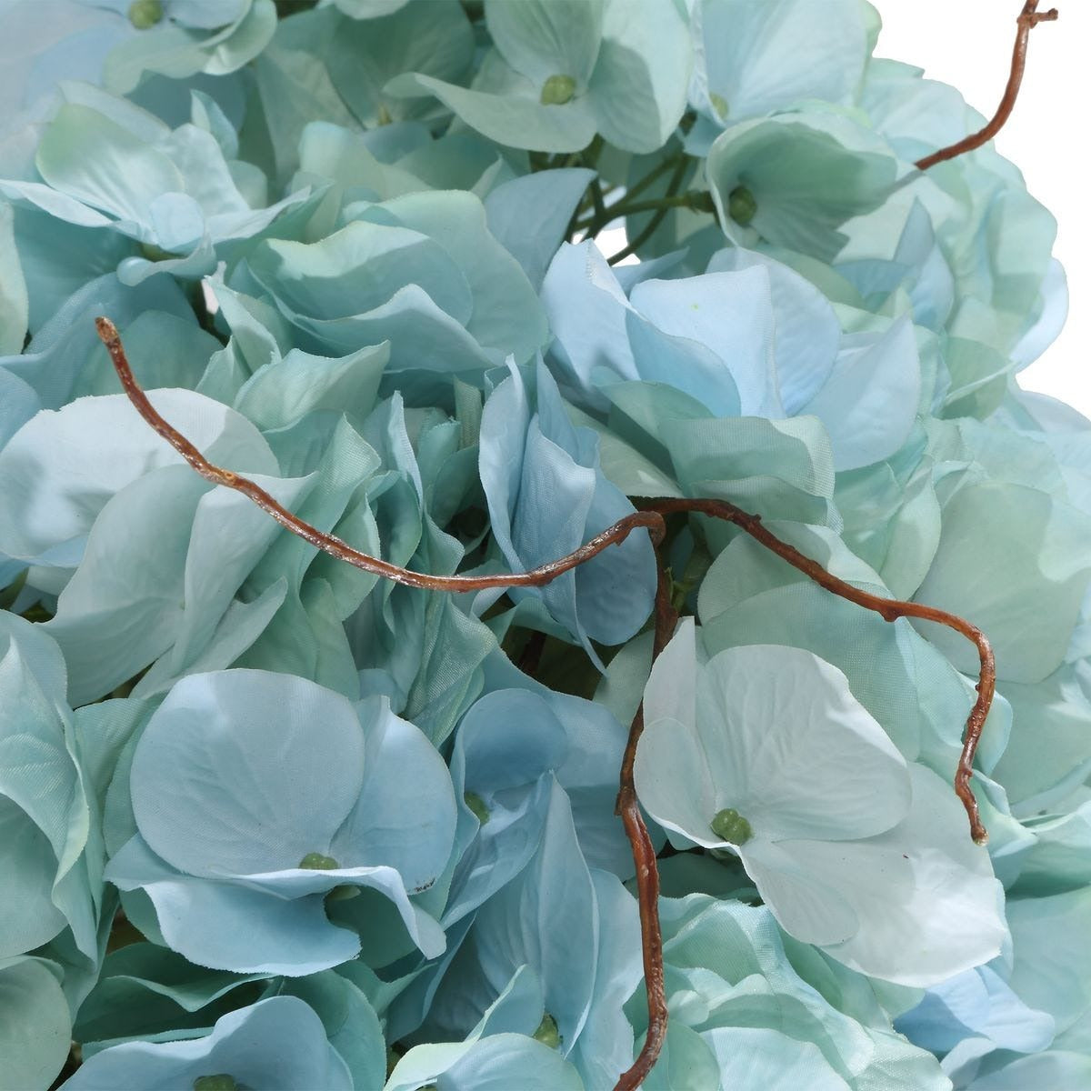 Tranquil Blooms in Glass Vases – Set of 2