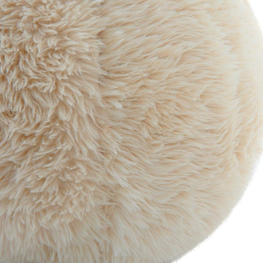 Abide Ball Faux Sheepskin Cushions – Set of 2