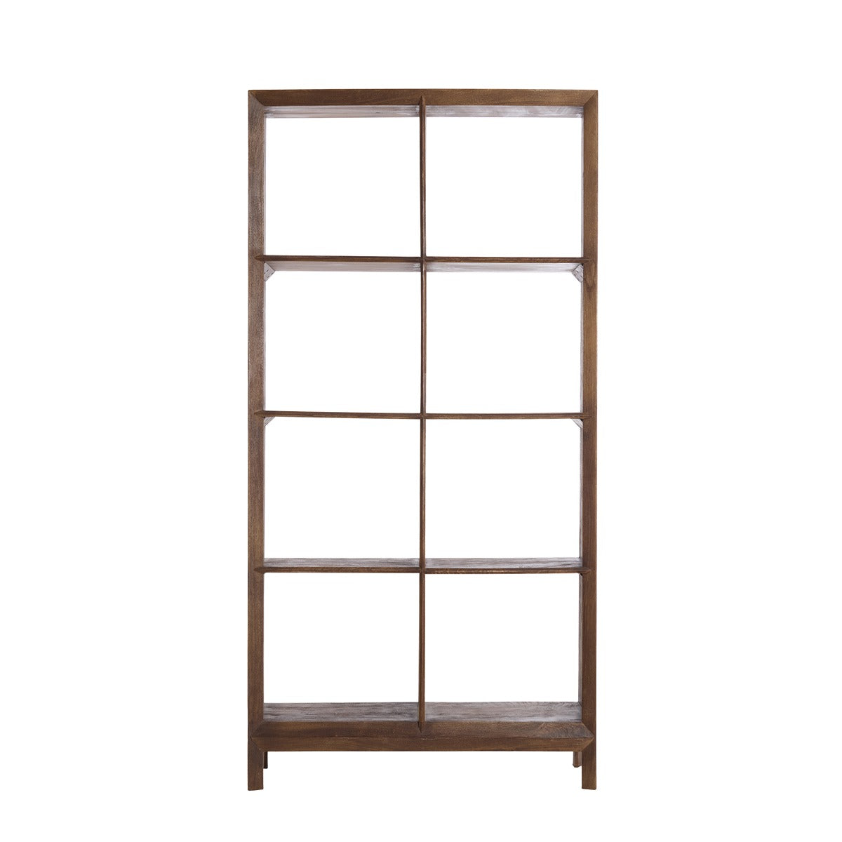 Sondrio wooden display cabinet dark brown