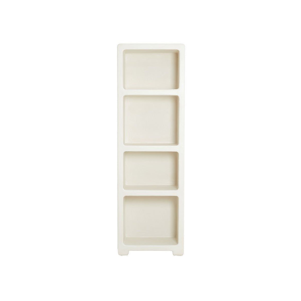 Naluno cream lime-plaster display cabinet