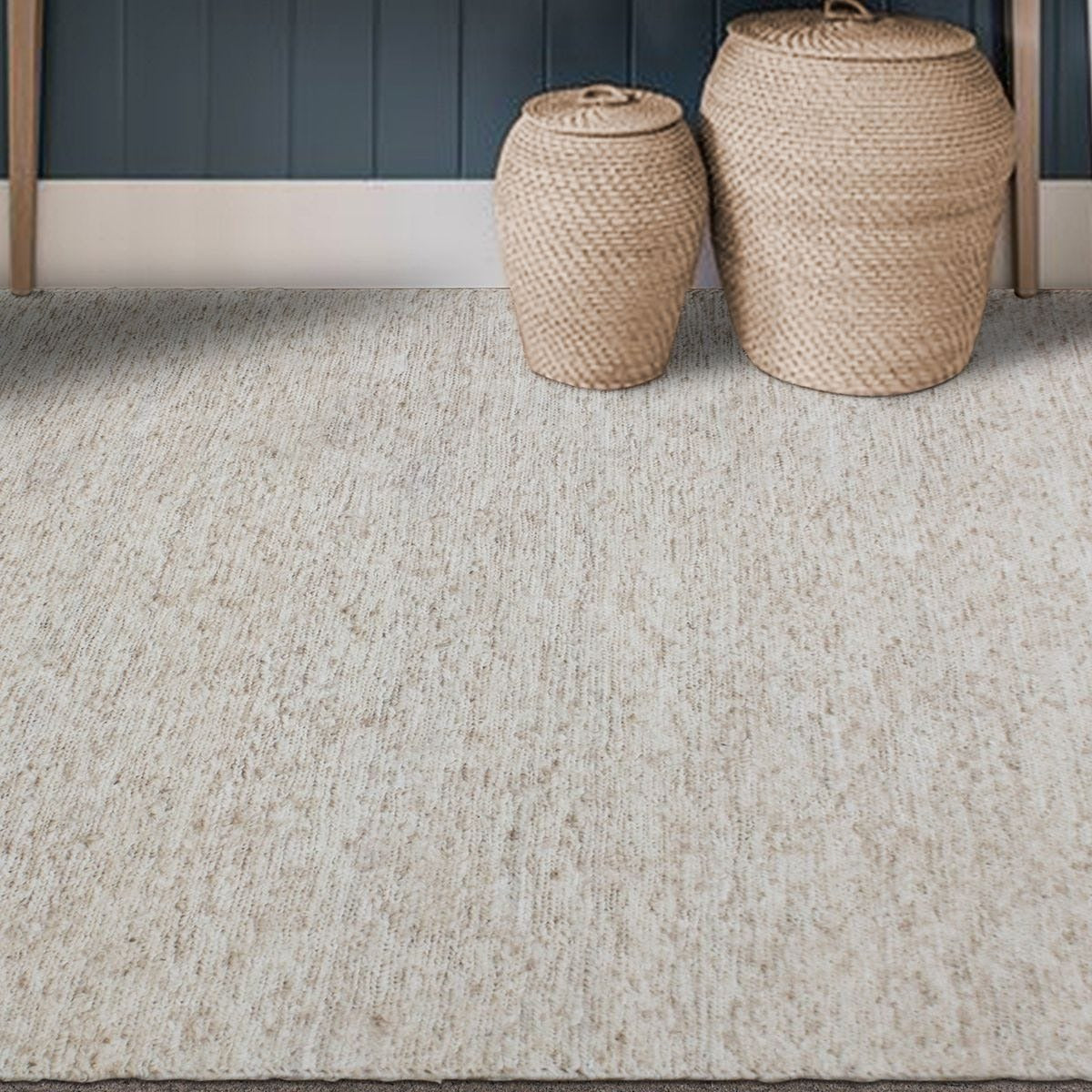 Makula Rug – Ivory Jute, 183 x 274cm