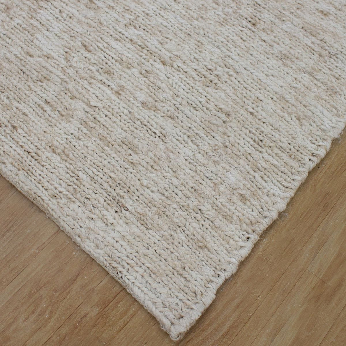 Makula Rug – Ivory Jute, 183 x 274cm