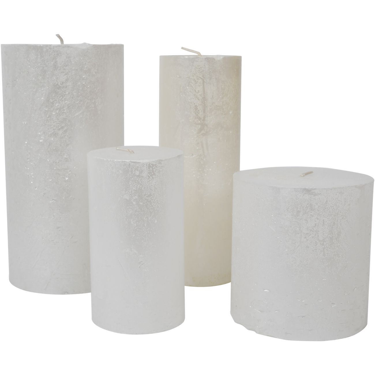 Libra Pearl Rustica Pillar Candle 10x10cm