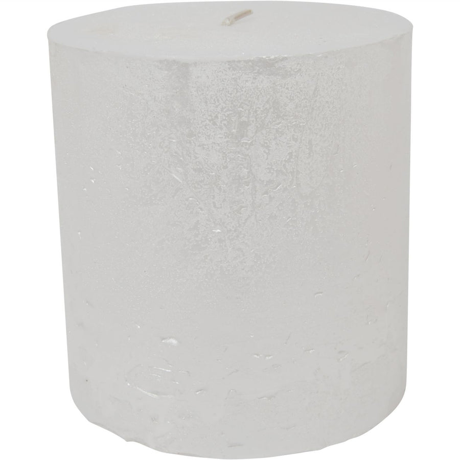 Libra Pearl Rustica Pillar Candle 10x10cm