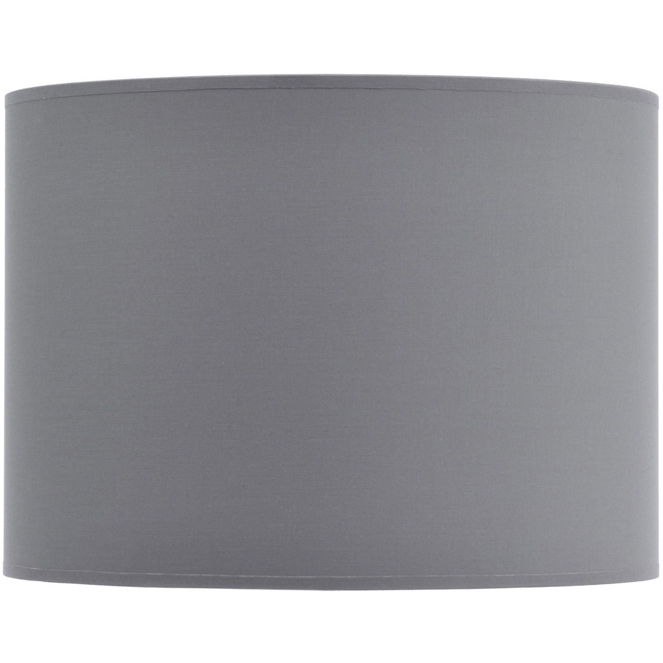 Grey and Silver Lined Drum 14″ Lampshade