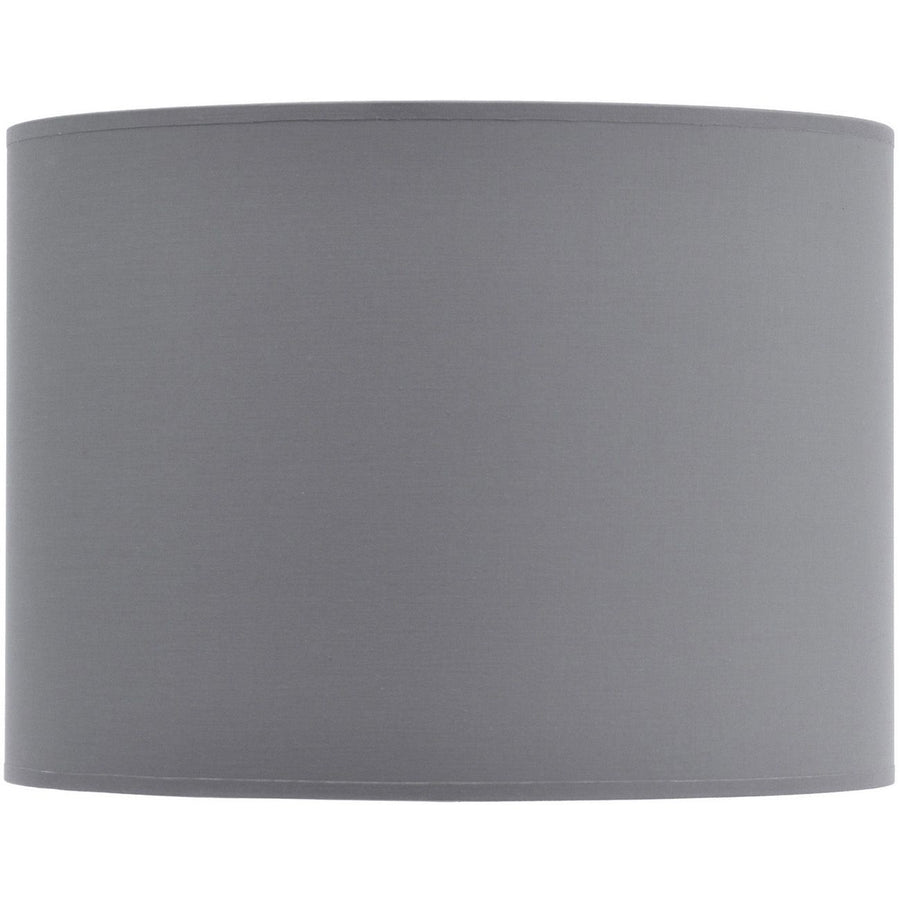 Grey and Silver Lined Drum 14″ Lampshade
