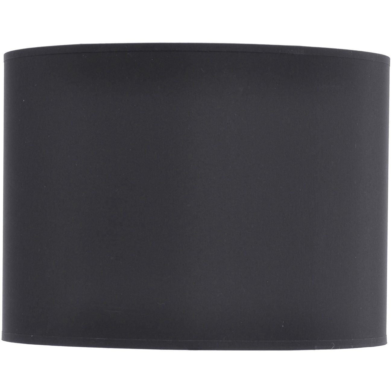 Black and Silver Lined Drum 16″ Lampshade