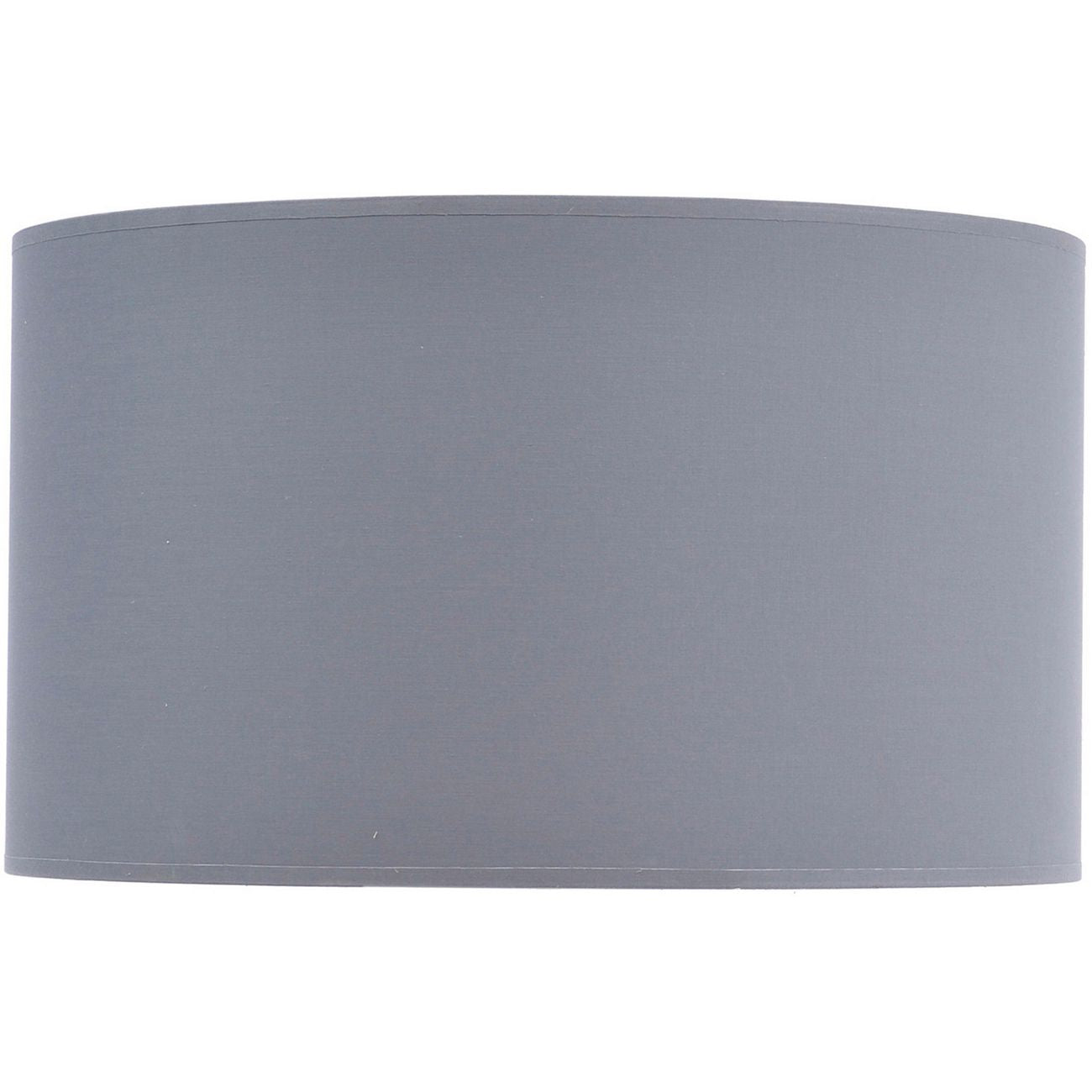 Grey and Silver Lined Drum Lampshade (20″)