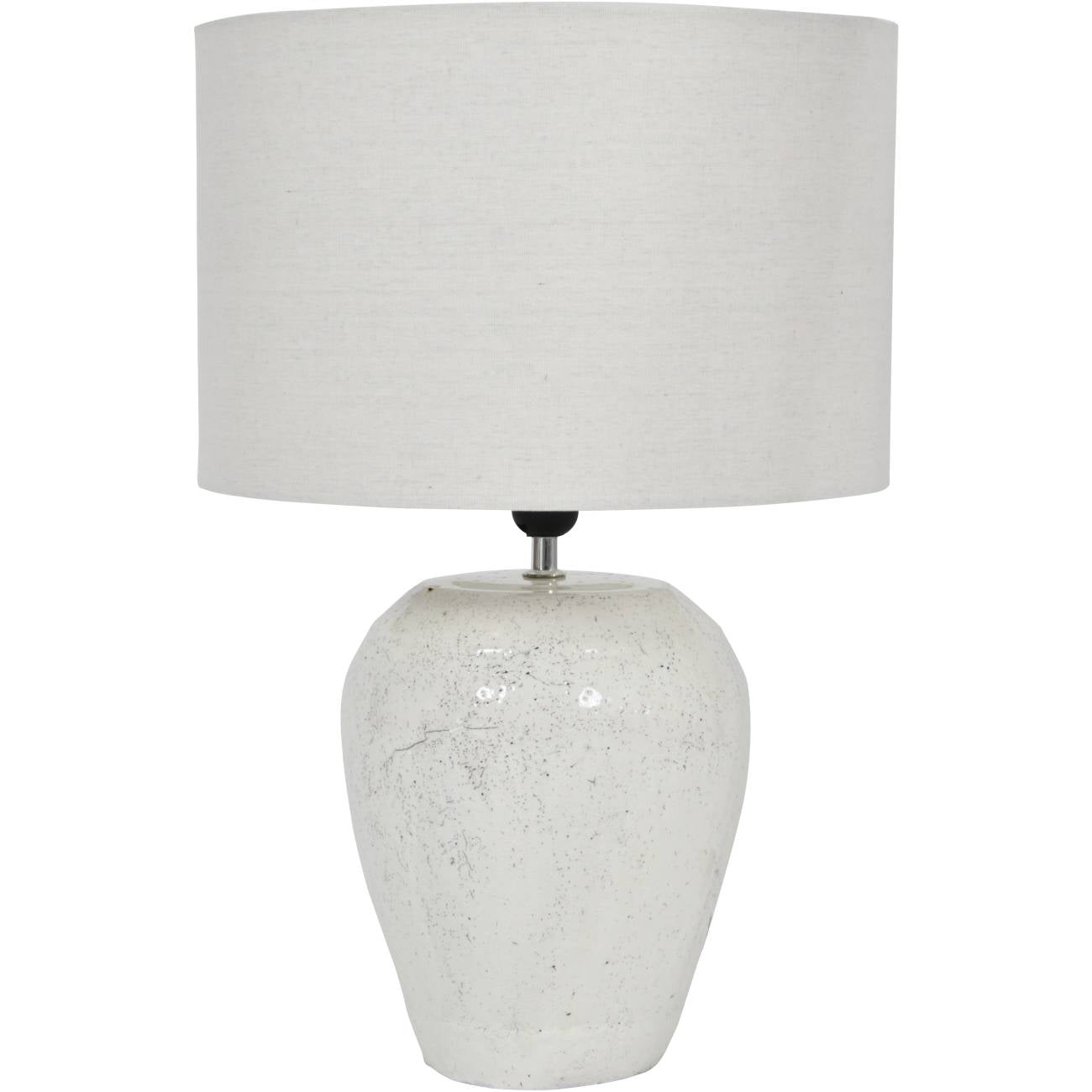 Speckle Glazed Table Lamp With Shade – E27 60W