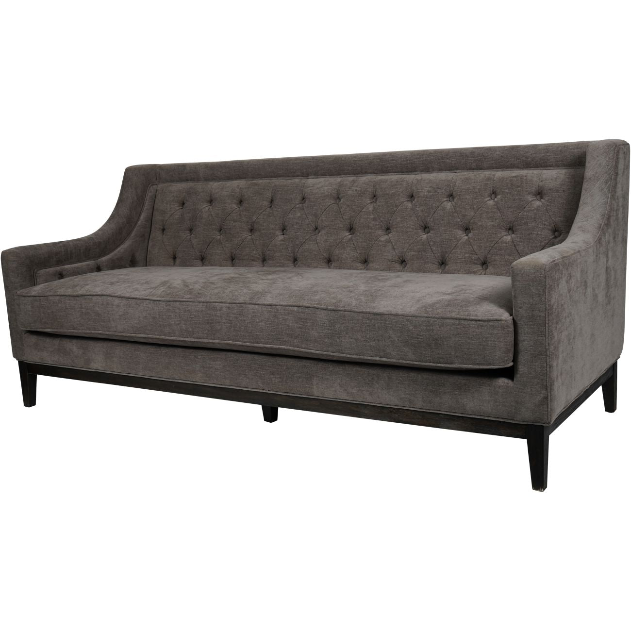 Promotion – Theodore Buttoned Sofa in Warm Grey