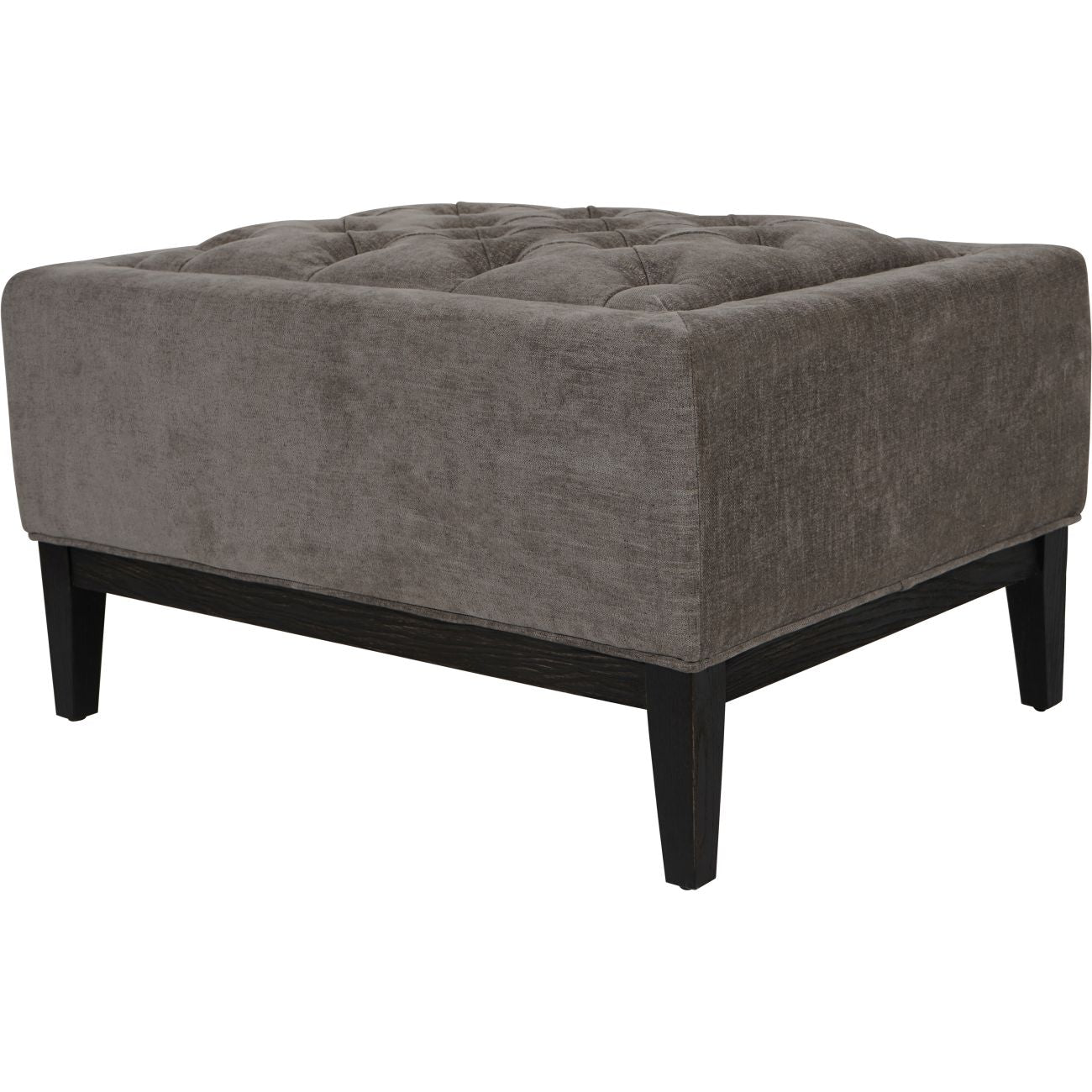 Promotion – Theodore Buttoned Stool in Warm Grey
