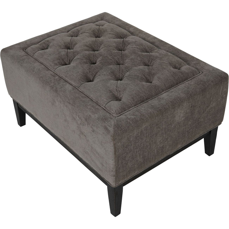 Promotion – Theodore Buttoned Stool in Warm Grey