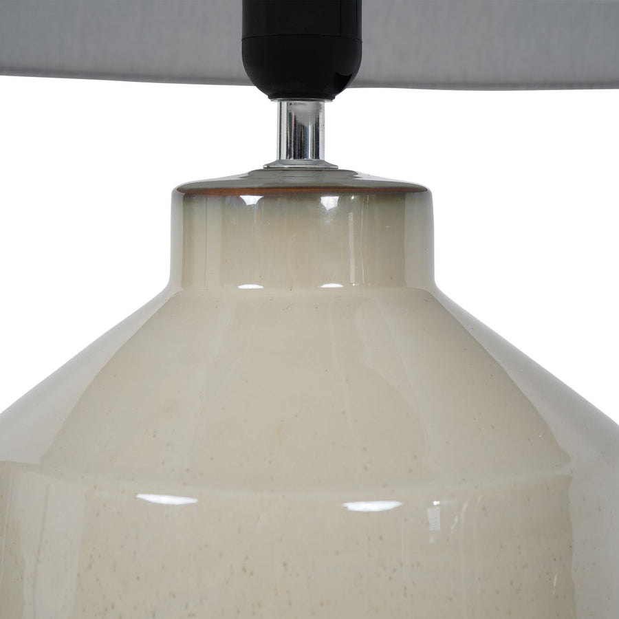 Canterbury Soft Green Dipped Glaze Table Lamp 58cm