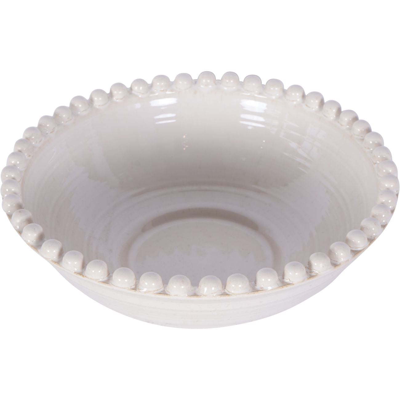 Promotion – Mediterranean Reactive Glaze Ceramic Bowl Cream