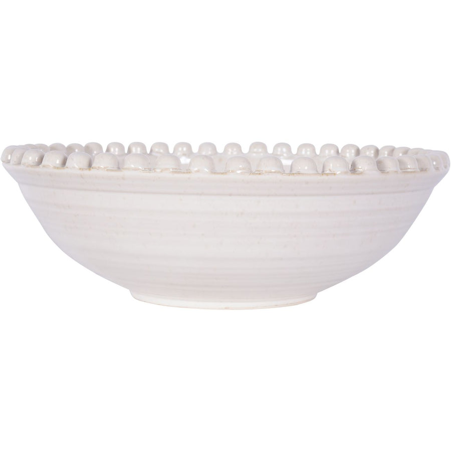 Promotion – Mediterranean Reactive Glaze Ceramic Bowl Cream