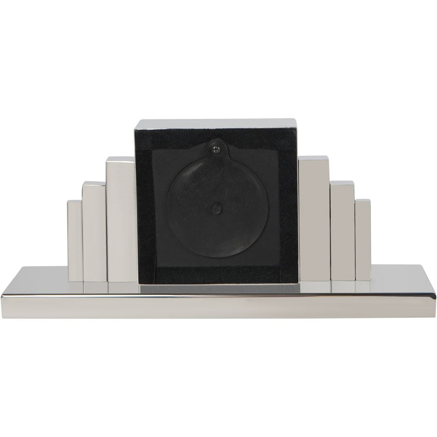 Plaza Nickle Mantel Clock
