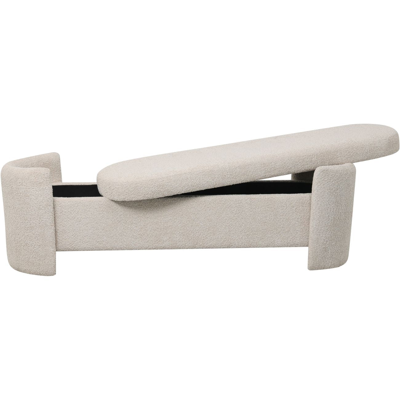 Casa Storage Bench - Taupe detail
