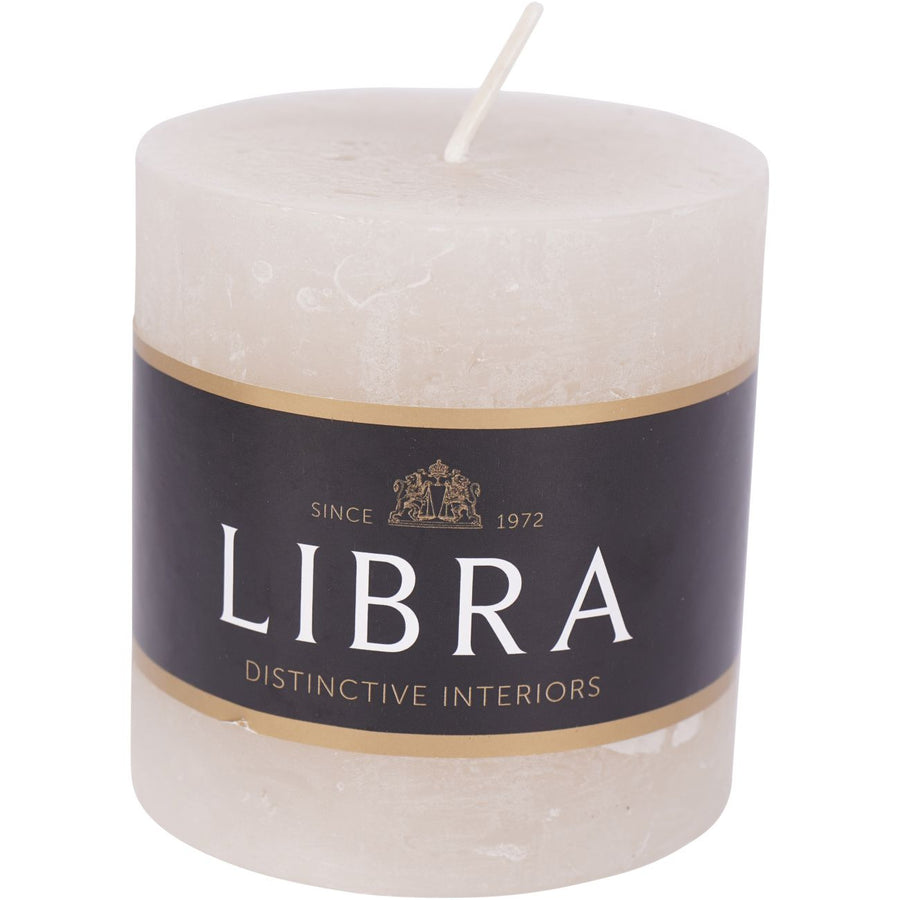 Natural Rustica Pillar Candle 7x7cm