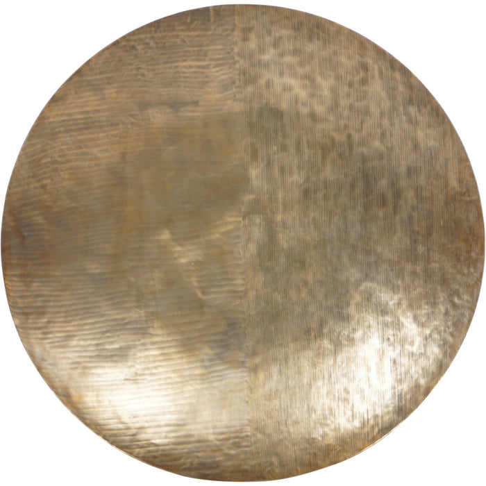 Southwold Round Wall Deco Antique Brass