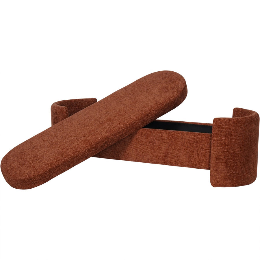 Waverley Storage Bench Terracotta
