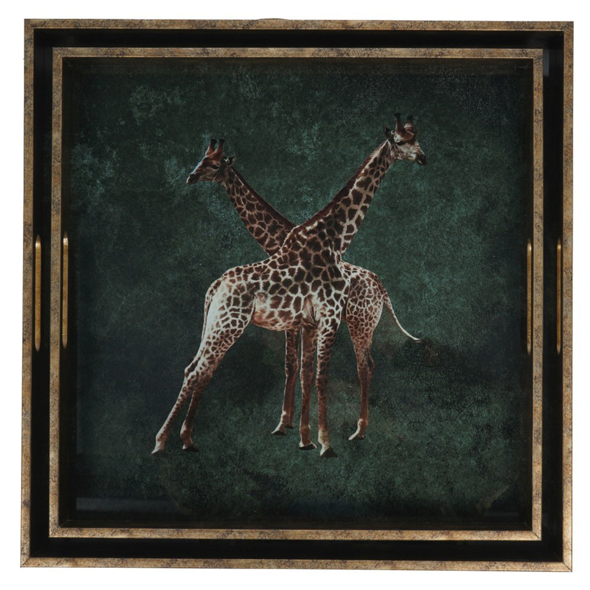 Giraffe Motif Nesting Trays, Set of 2 — alternative angle