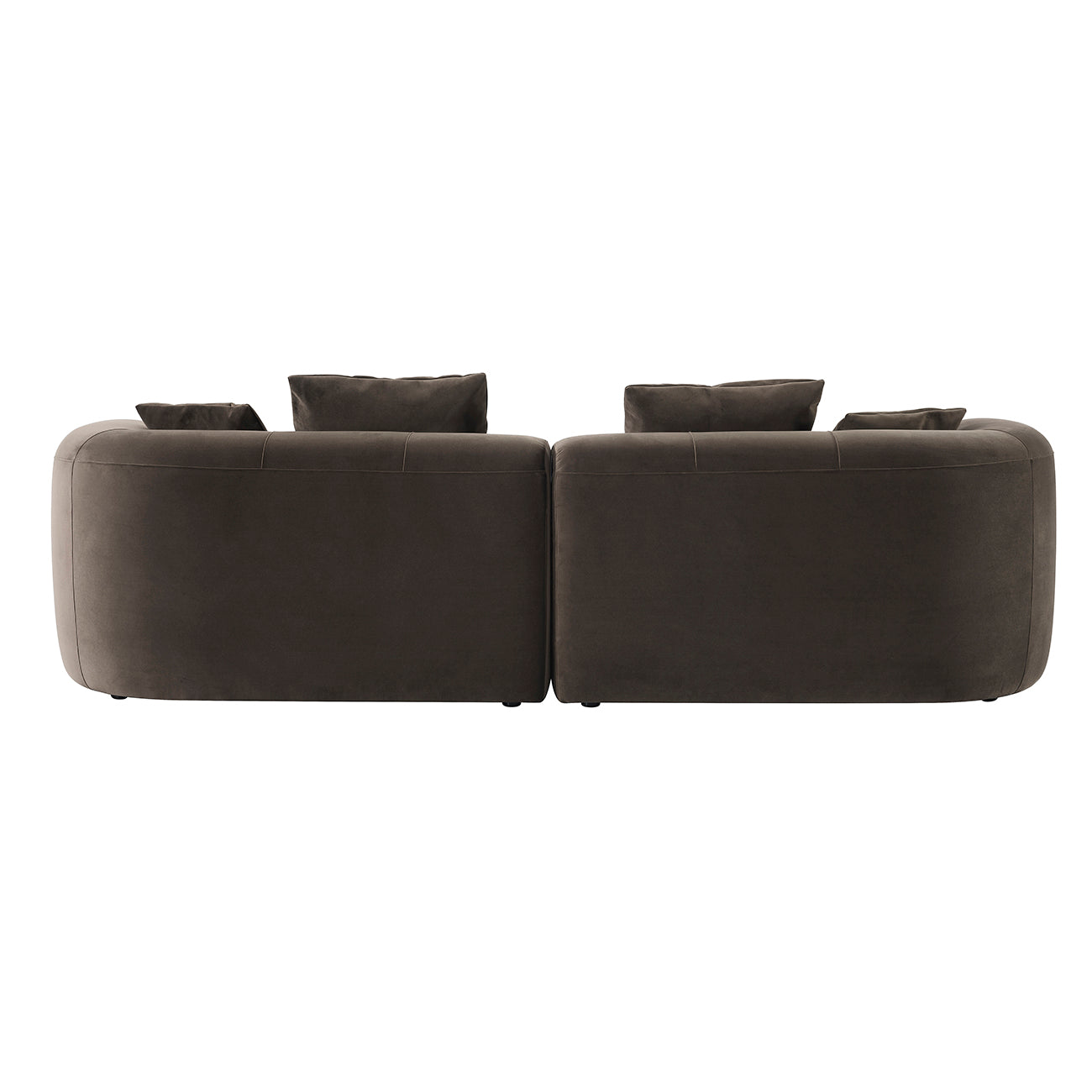 Wicklow Sofa In Brown Velvet