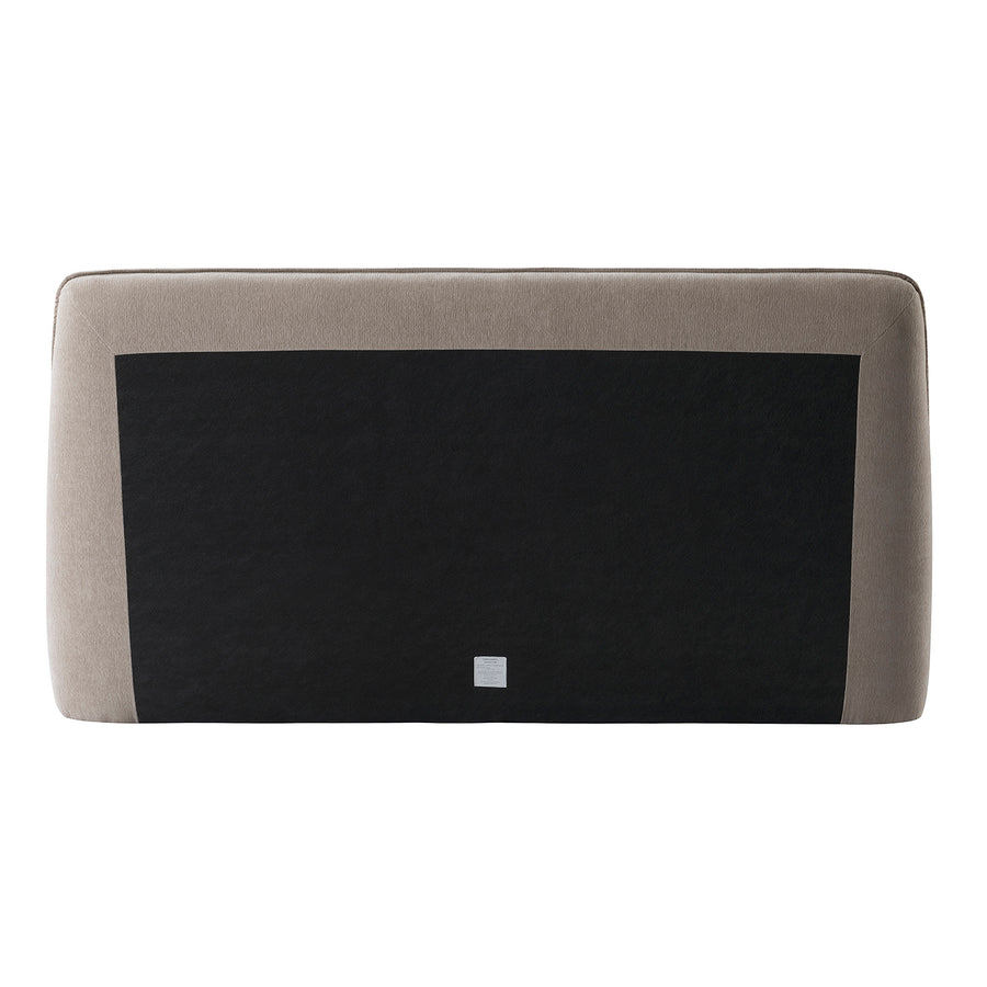 Darley Upholstered 5′ King Sized bed frame in Soft Beige