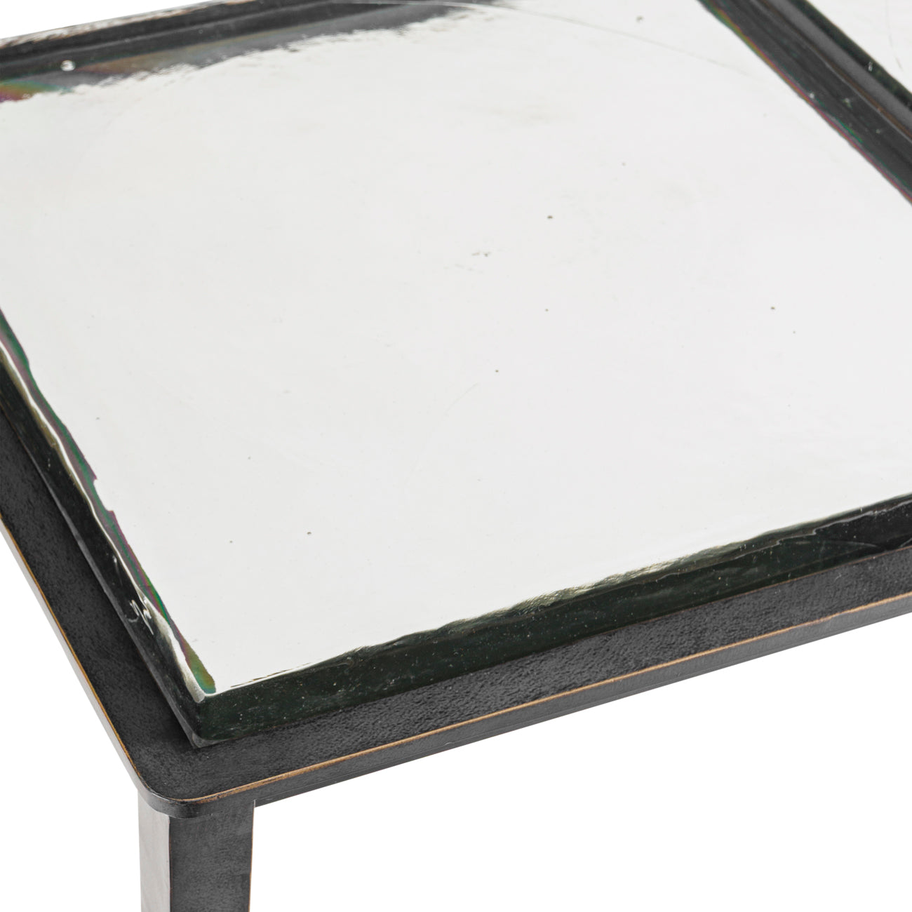 Stella Square Glass Console Side Table