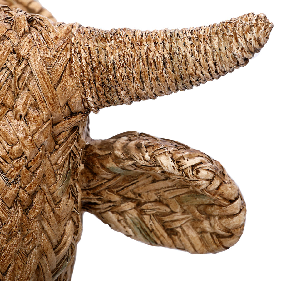 Apollo Cow Head Wall Sculpture