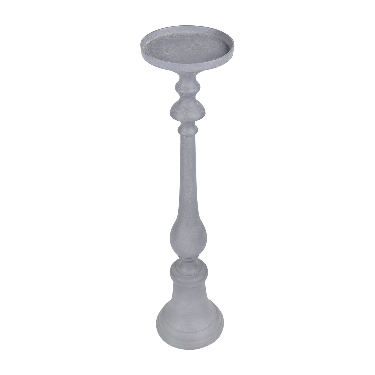 Van Dyk Grey Stonewash Pillar Holder Large