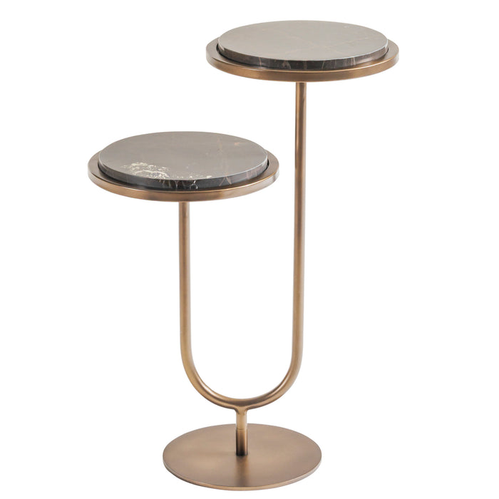 Marco Accent Table Royal Gold Marble